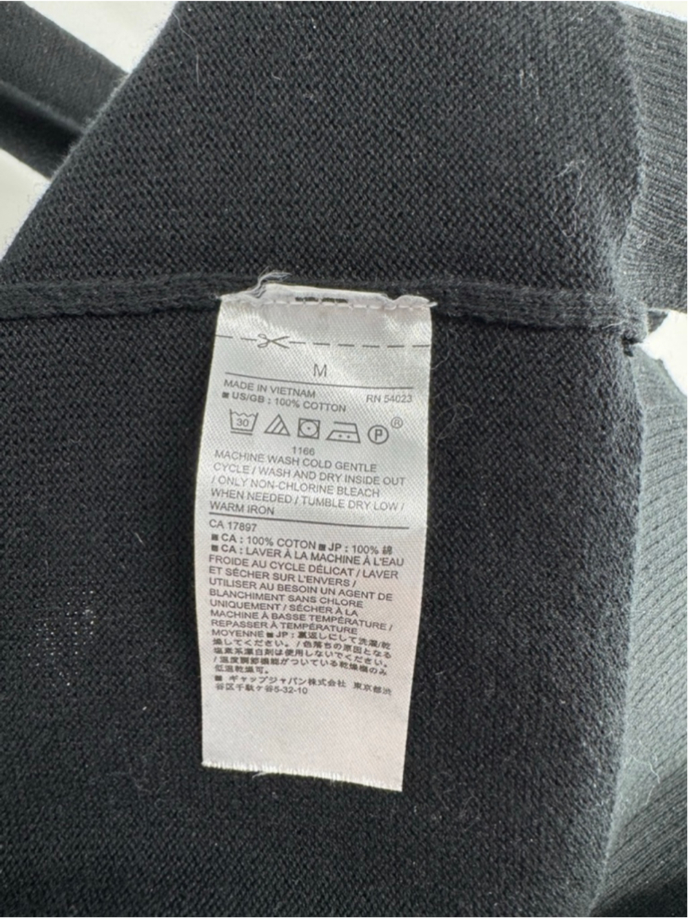 Banana Republic Woman's Medium Black Mesh Crew Neck Sweater - Picture 9 of 9